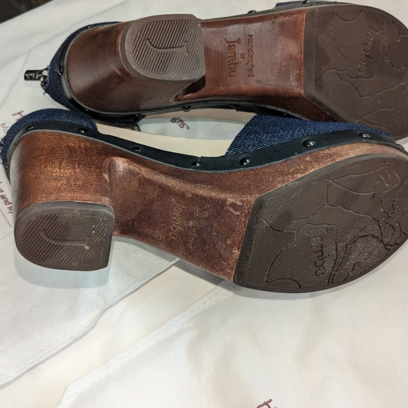 Womens JAMBA 7.5 M Denim Shelia Platform - Picture 4 of 5